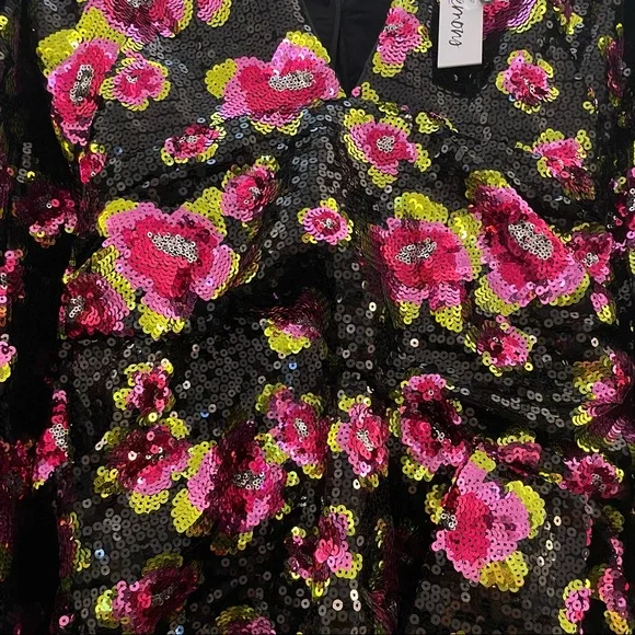 For Love and Lemons Morrison Mini Dress, Dahlia - S - Picture 5 of 8